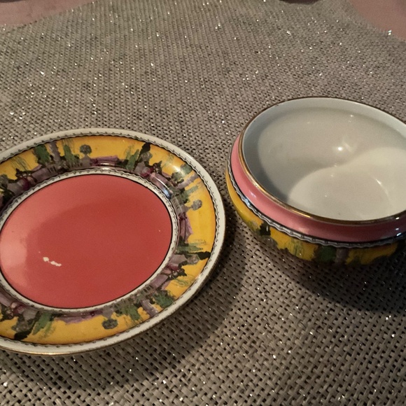 Antique bowl and saucer - Picture 2 of 4